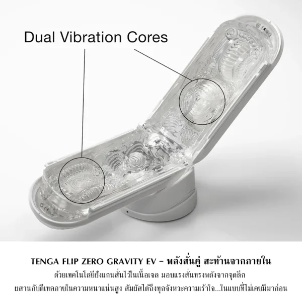 Tenga flip zero gravity ev white 1
