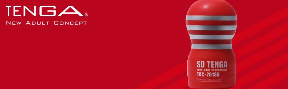 Sd tenga original vacuum cup banner
