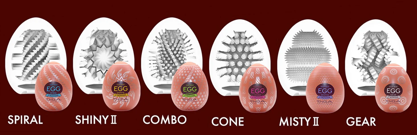 Tenga egg hard line up